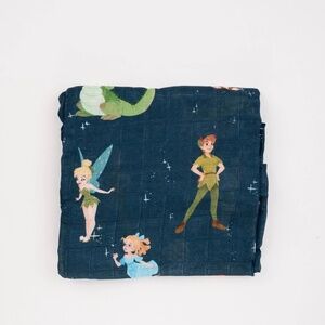 Peter Pan Themed Muslin Blanket